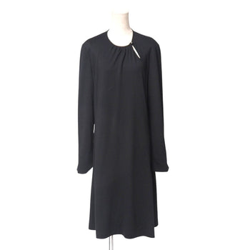Salvatore Ferragamo One Piece Wool Black 13E317 Women 44