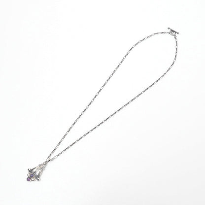Georg Jensen Necklace Silver925 Silver Purple Type Women
