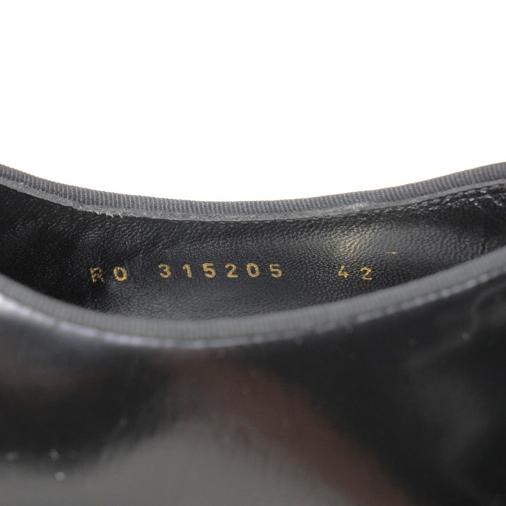 Saint Laurent Paris Dress Shoes Genuine Leather White X Black 315205 Mens 42