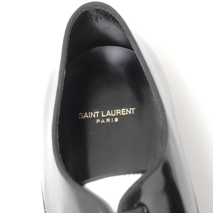 Saint Laurent Paris Dress Shoes Genuine Leather White X Black 315205 Mens 42