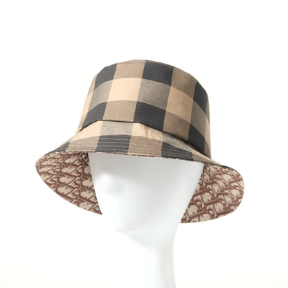 Christian Dior Hat 04Che923I142 55% Polyester, 43% Cotton, 2% Polyurethane Multicolor Reversible