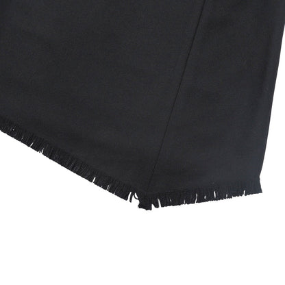 Burberry Skirt Wool Black Fx072-758 Women 38