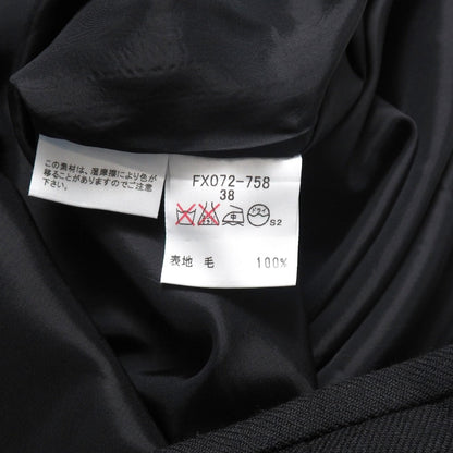 Burberry Skirt Wool Black Fx072-758 Women 38