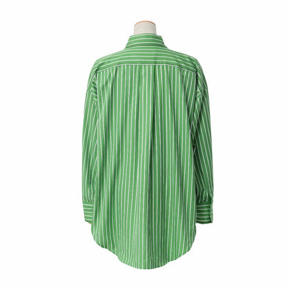 Marni Long Sleeve Shirt Cotton Green White Cama0586S0 Utc318 Women 38