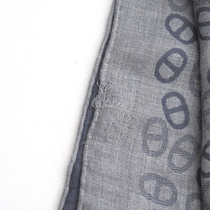 Hermes Stall Cashmere Navy Type Gray 702705T 06