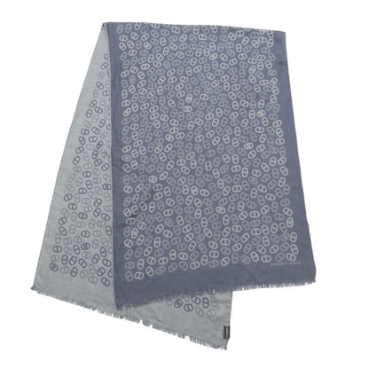 Hermes Stall Cashmere Navy Type Gray 702705T 06