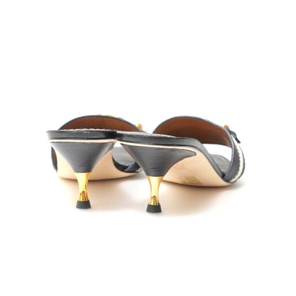 Tory Burch Sandals Jessa 55Mm Sandal Calfskin Navy 64659 7M