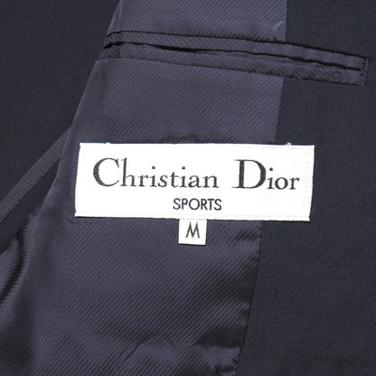 Christian Dior Tailored Jacket Wool Navy Gold Z0A0102 M