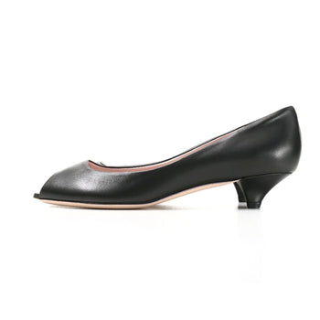 Salvatore Ferragamo Pumps Leather Black Dg024027 5 1/2 D