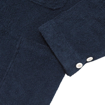 Burberry Tailored Jacket 80% Cotton, 20% Nylon Navy Wg291-407-29 M