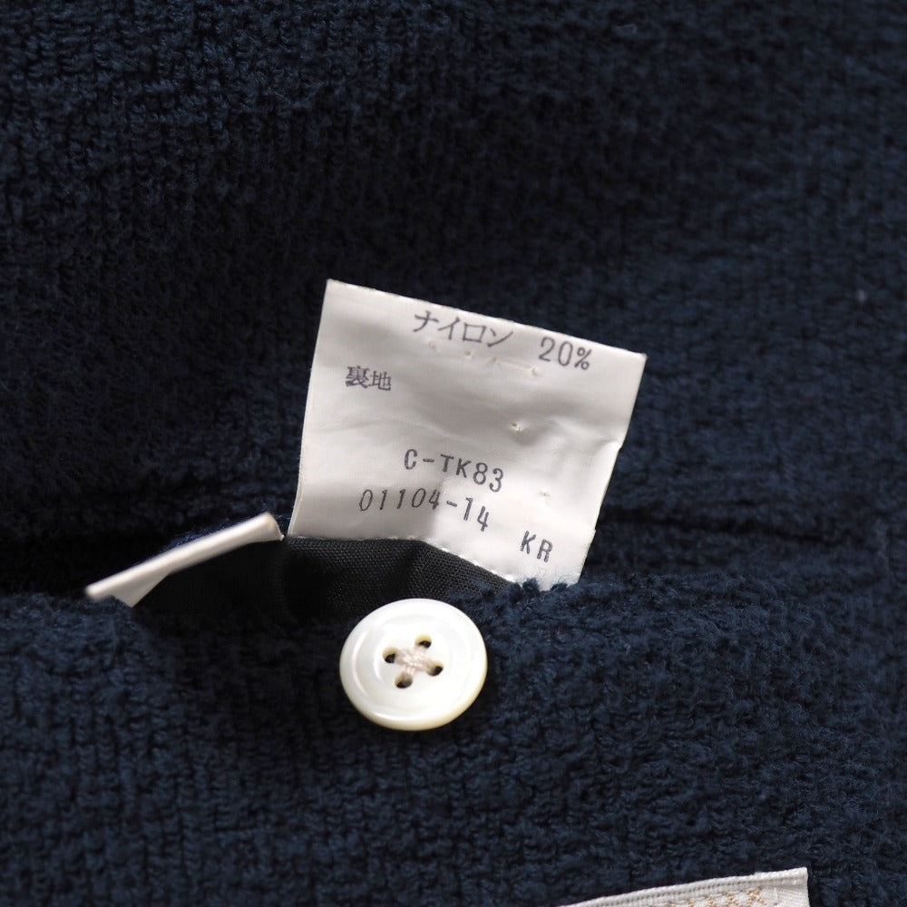 Burberry Tailored Jacket 80% Cotton, 20% Nylon Navy Wg291-407-29 M