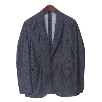 Emporio Armani Tailored Jacket 77% Polyester, 23% Elastane Navy Type Black Gray 1G870 1426 46
