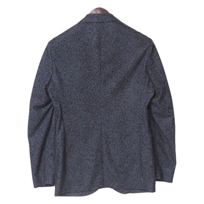 Emporio Armani Tailored Jacket 77% Polyester, 23% Elastane Navy Type Black Gray 1G870 1426 46