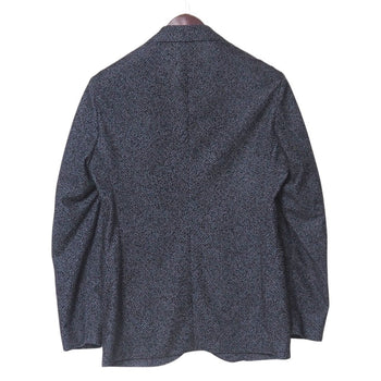 Emporio Armani Tailored Jacket 77% Polyester, 23% Elastane Navy Type Black Gray 1G870 1426 46
