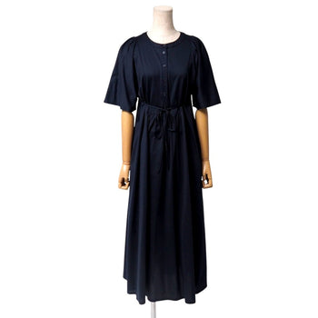 Max Mara One Piece Cotton Navy Type 56210111 Xs