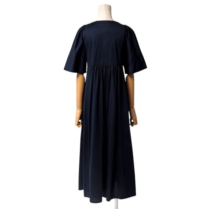 Max Mara One Piece Cotton Navy Type 56210111 Xs