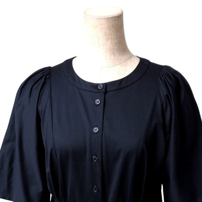 Max Mara One Piece Cotton Navy Type 56210111 Xs