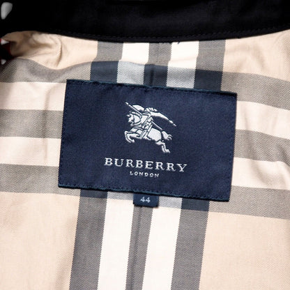 Burberry Stainless Collar Coat Cotton Black Type B2A03-330-09 44