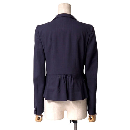 Salvatore Ferragamo Tailored Jacket Rayon Purple Type 40