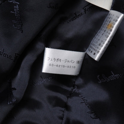 Salvatore Ferragamo Tailored Jacket Rayon Purple Type 40