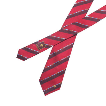 Gucci Tie 100% Silk Red Multicolor 765041 4Eaba