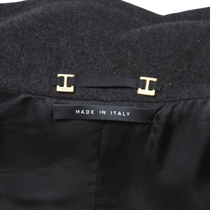 Gucci Coat 85% Wool, 15% Cashmere Dark Gray Type 115895.Zf051 38