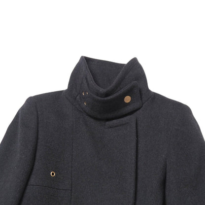 Gucci Coat 85% Wool, 15% Cashmere Dark Gray Type 115895.Zf051 38