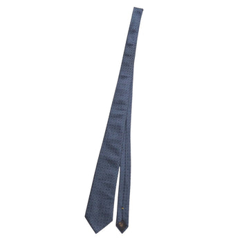 Louis Vuitton Tie 100% Silk Blue Type