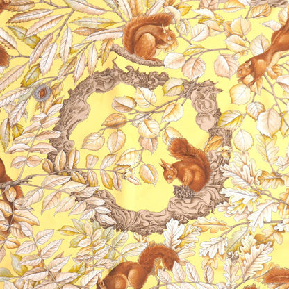 Hermes Scarf 100% Silk Multicolor Casse Noisette