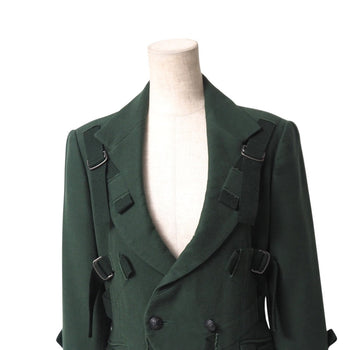 Issey Miyake Jacket 100% Cotton Green Im63Fd516 2