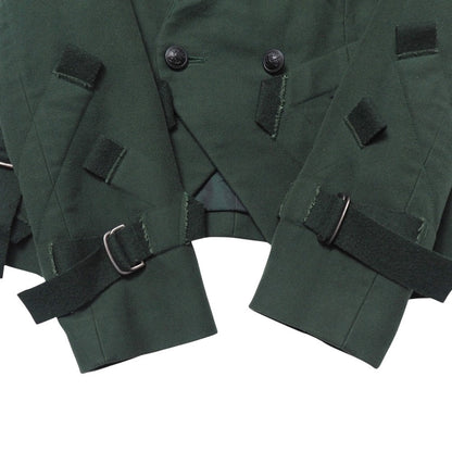Issey Miyake Jacket 100% Cotton Green Im63Fd516 2