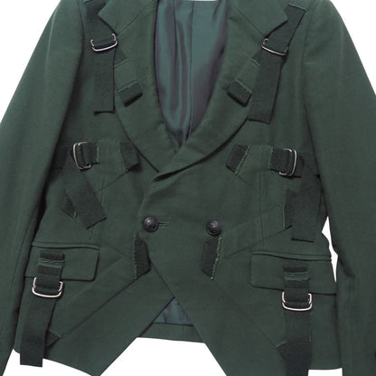 Issey Miyake Jacket 100% Cotton Green Im63Fd516 2