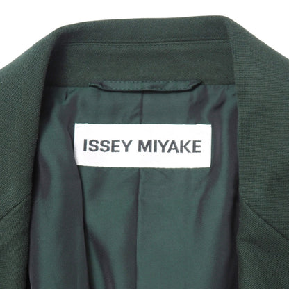 Issey Miyake Jacket 100% Cotton Green Im63Fd516 2
