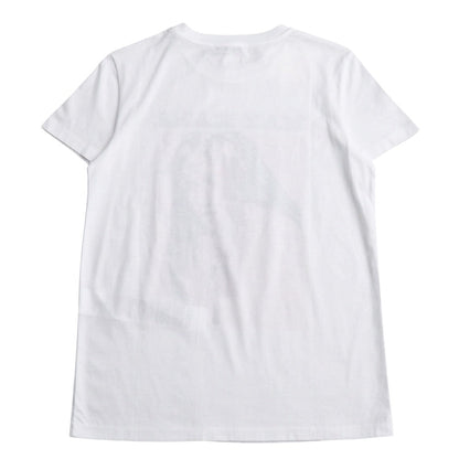 Max Mara Short Sleeve T-Shirt 100% Cotton White Pink Type Red Green Type 19760193 S
