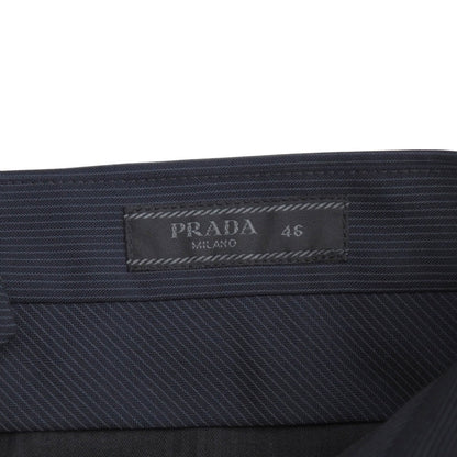 Prada Pants 100% Wool Navy Spf66 S171 1Klc 46