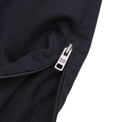 Prada Pants 100% Wool Navy Spf66 S171 1Klc 46