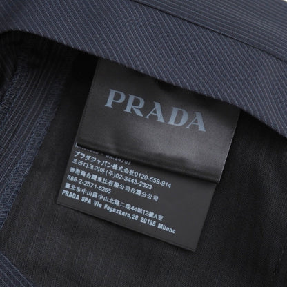 Prada Pants 100% Wool Navy Spf66 S171 1Klc 46