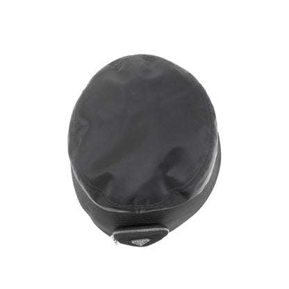 Prada Hat 100% Recycled Polyamide Black 2Hc282 2Dmi Xl