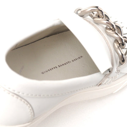 Giuseppe Zanotti Slip-On Leather White Silver 35
