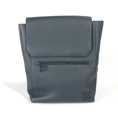 Louis Vuitton Backpack M21367 Taurillon Clemence Leather Black Aerogram Fastline Bag Pack