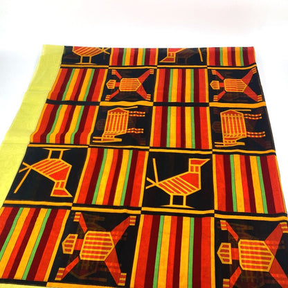 Hermes Scarf Cotton Multicolor Large Scarf