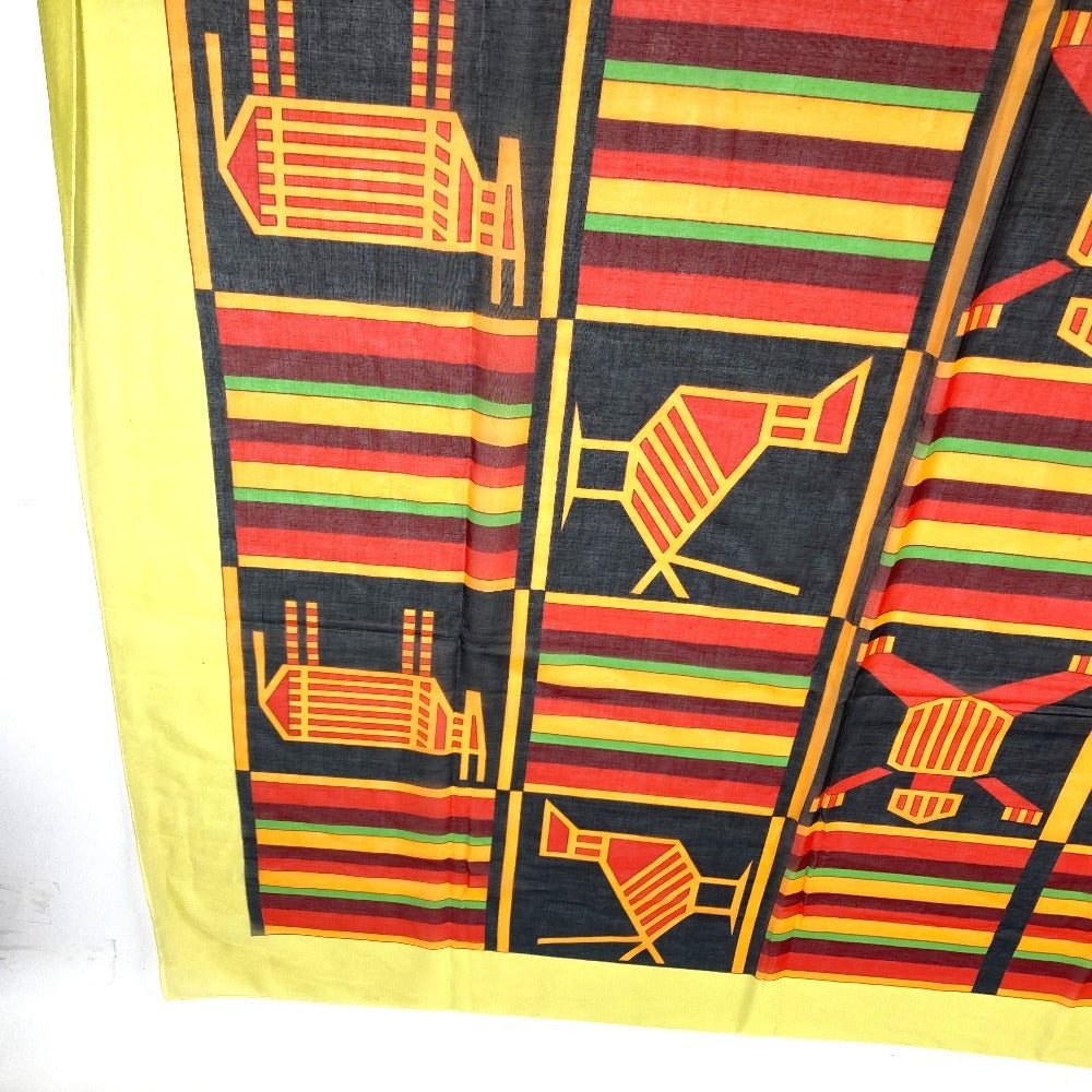 Hermes Scarf Cotton Multicolor Large Scarf