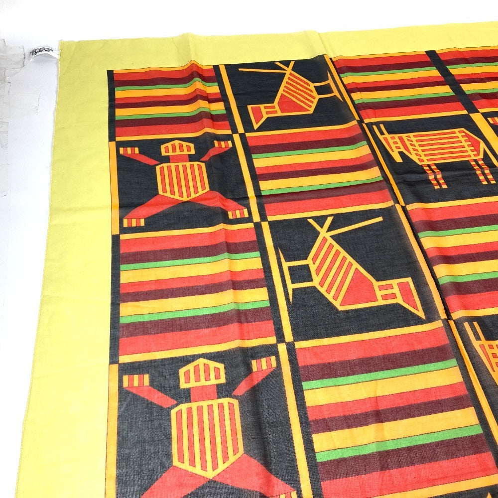 Hermes Scarf Cotton Multicolor Large Scarf