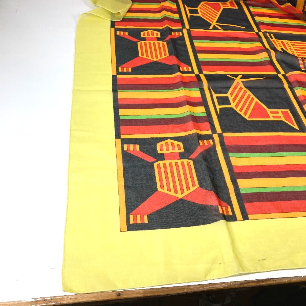 Hermes Scarf Cotton Multicolor Large Scarf