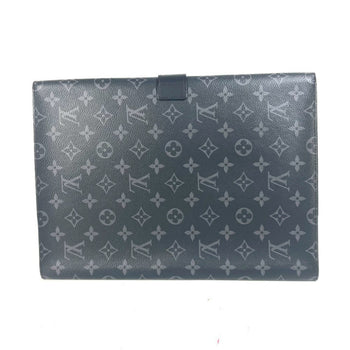 Louis Vuitton Clutch Bag Gi0273 Monogram Eclipse Canvas Black Monogram Eclipse Porte De Gumain