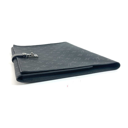 Louis Vuitton Clutch Bag Gi0273 Monogram Eclipse Canvas Black Monogram Eclipse Porte De Gumain