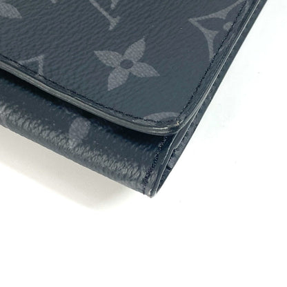 Louis Vuitton Clutch Bag Gi0273 Monogram Eclipse Canvas Black Monogram Eclipse Porte De Gumain