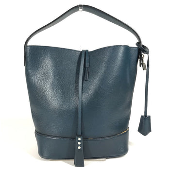 Louis Vuitton Shoulder Bag M94588 Leather Blue With Porch Nn14Gm Cuir Nuance