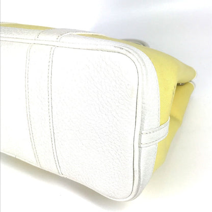 Hermes Handbag Toile H, Leather Yellow Garden Party Tpm Garden Party Tpm