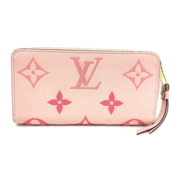 Louis Vuitton Long Wallet Purse M80403 Monogram Ann Platt Leather Pink Monogram Unplant By The Pool